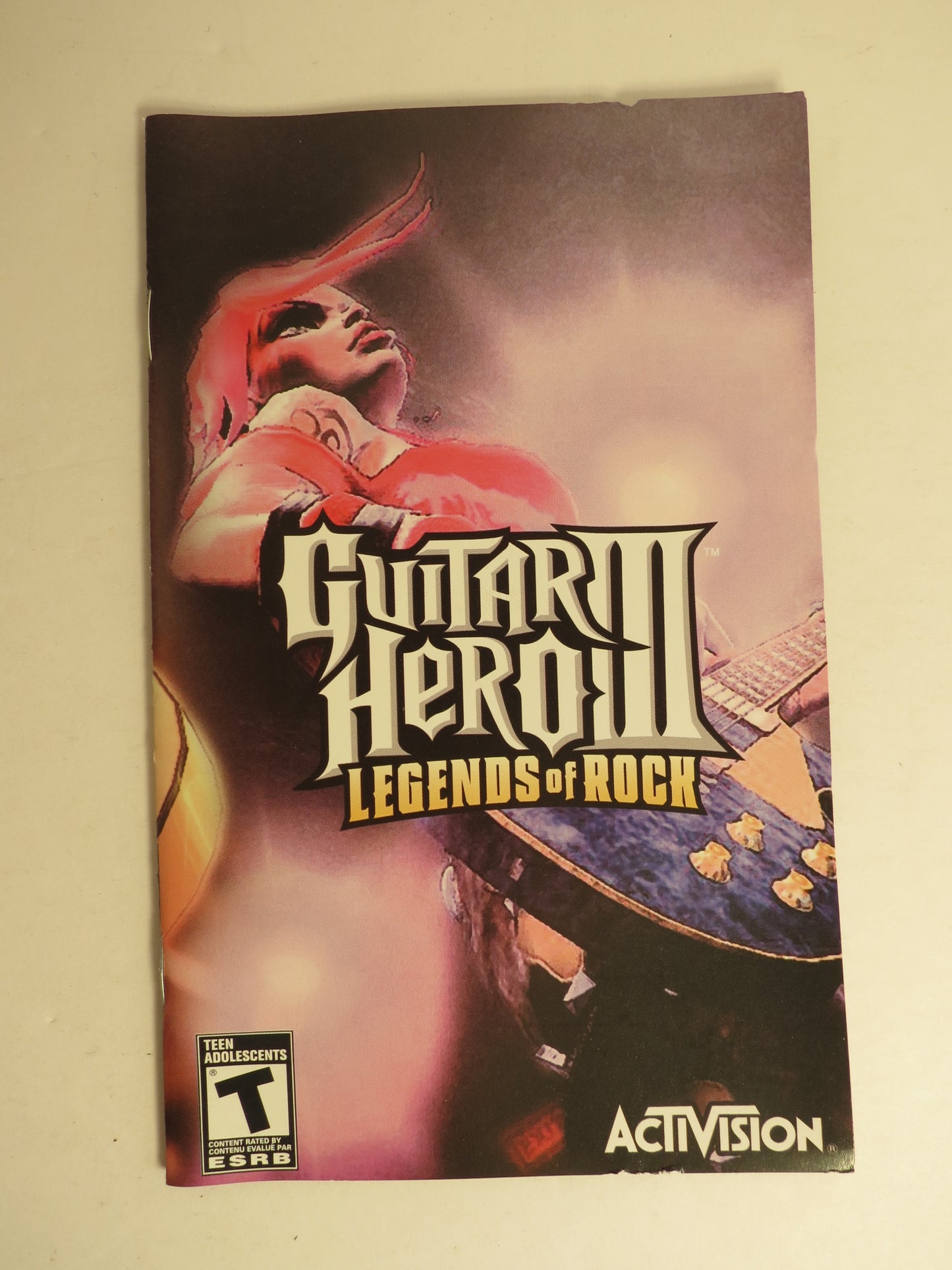 Guitar Hero III Legends of Rock Playstation 2 PS2 Game CIB