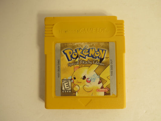 Pokemon Yello Special Pikachu Edition Nintendo Gameboy Game