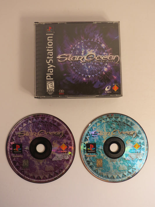 Star Ocean: The Second Story Playstation 1 PS1 Game CB