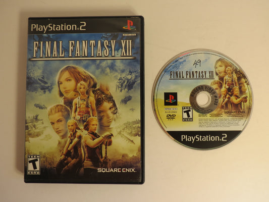 Final Fantasy XII Playstation 2 PS2 Game CB