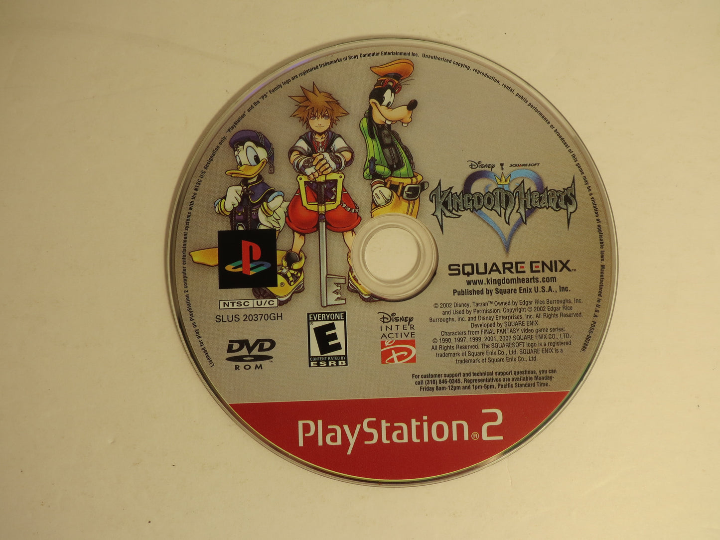 Kingdom Hearts Greatest Hits Playstation 2 PS2 Game CB