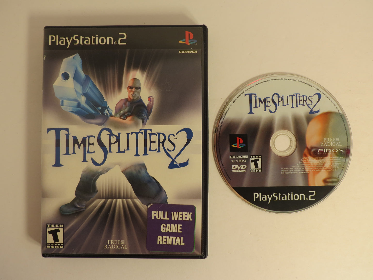 Time Splitters 2 Playstation 2 PS2 Game CB