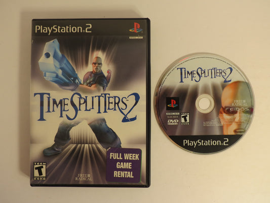 Time Splitters 2 Playstation 2 PS2 Game CB