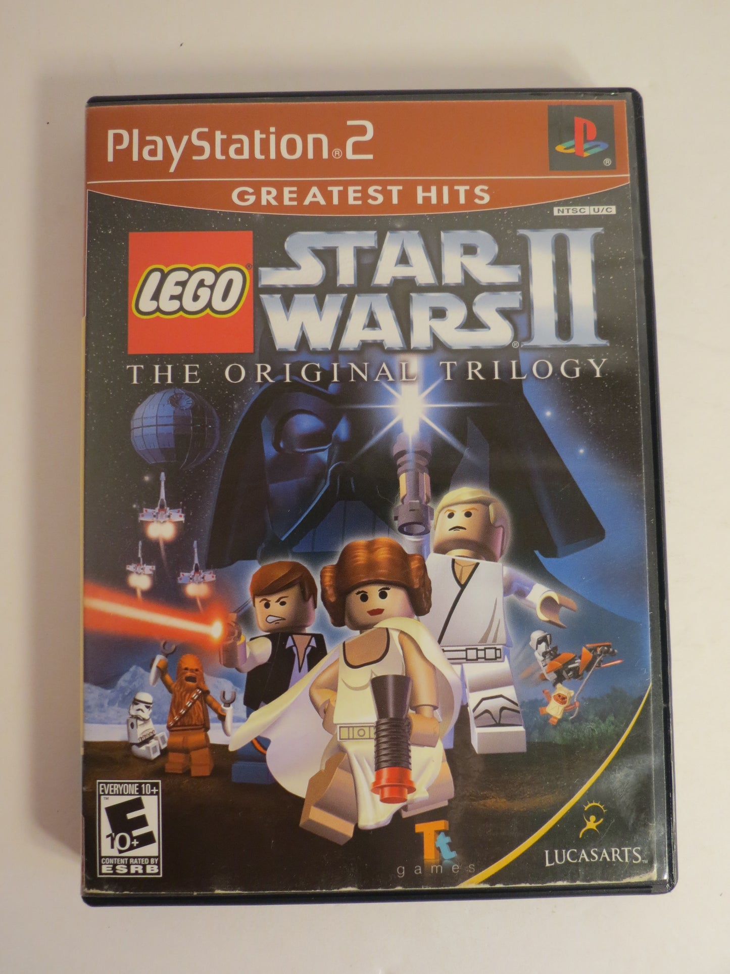 Lego Star Wars II the Original Trilogy GH Playstation 2 PS2 Game CB