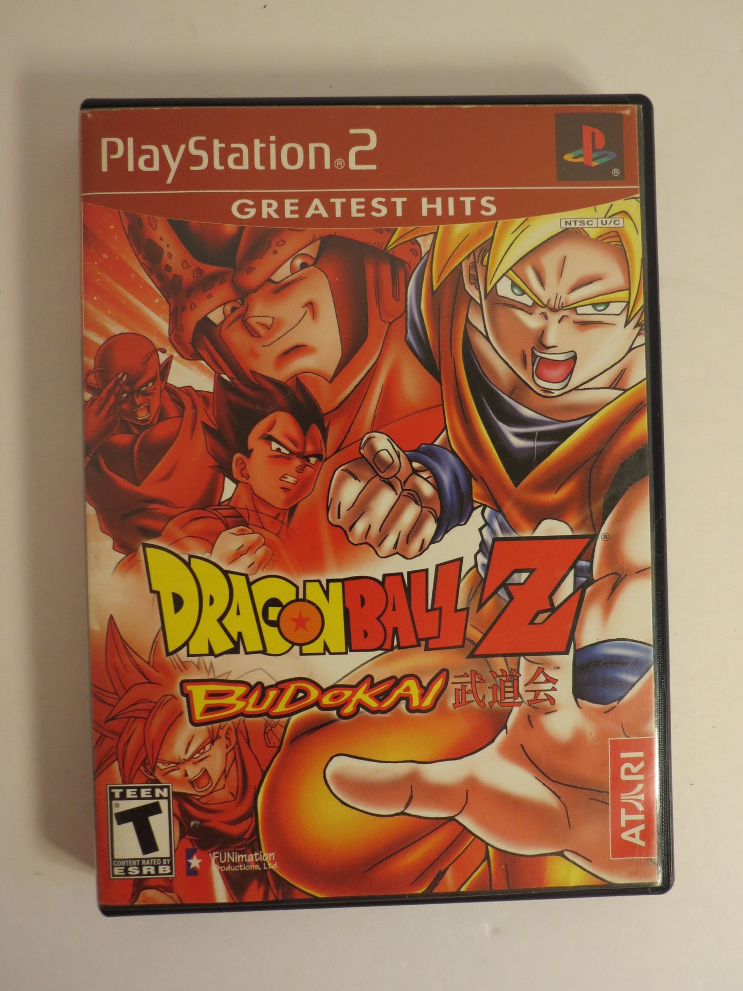 Dragon Ball Z Budokai Greatest Hits Playstation 2 PS2 Game CB