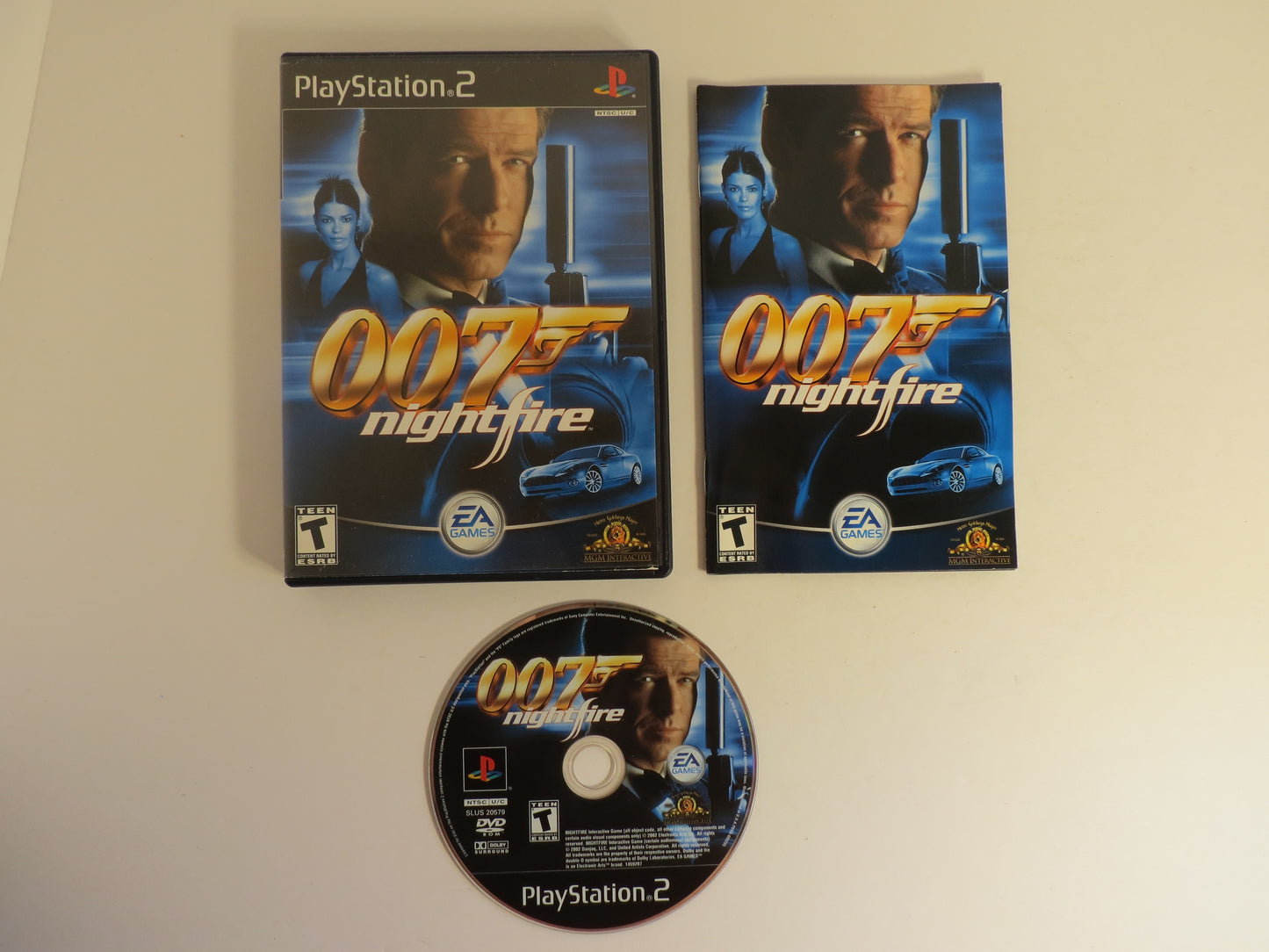 007 Nightfire Playstation 2 PS2 Game CIB