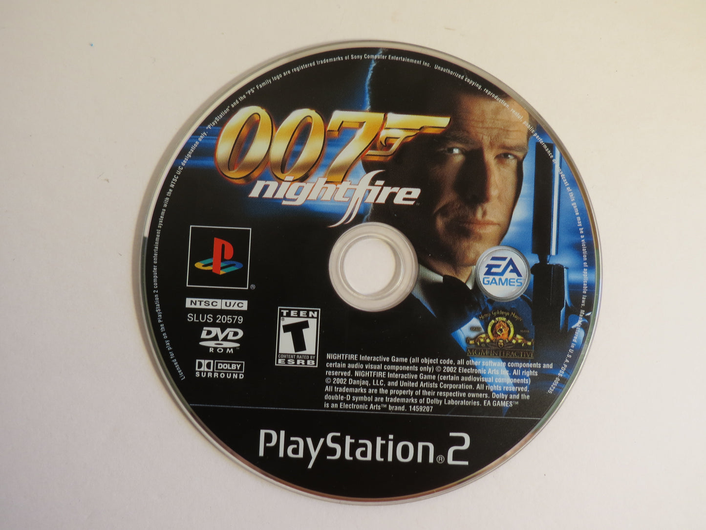 007 Nightfire Playstation 2 PS2 Game CIB
