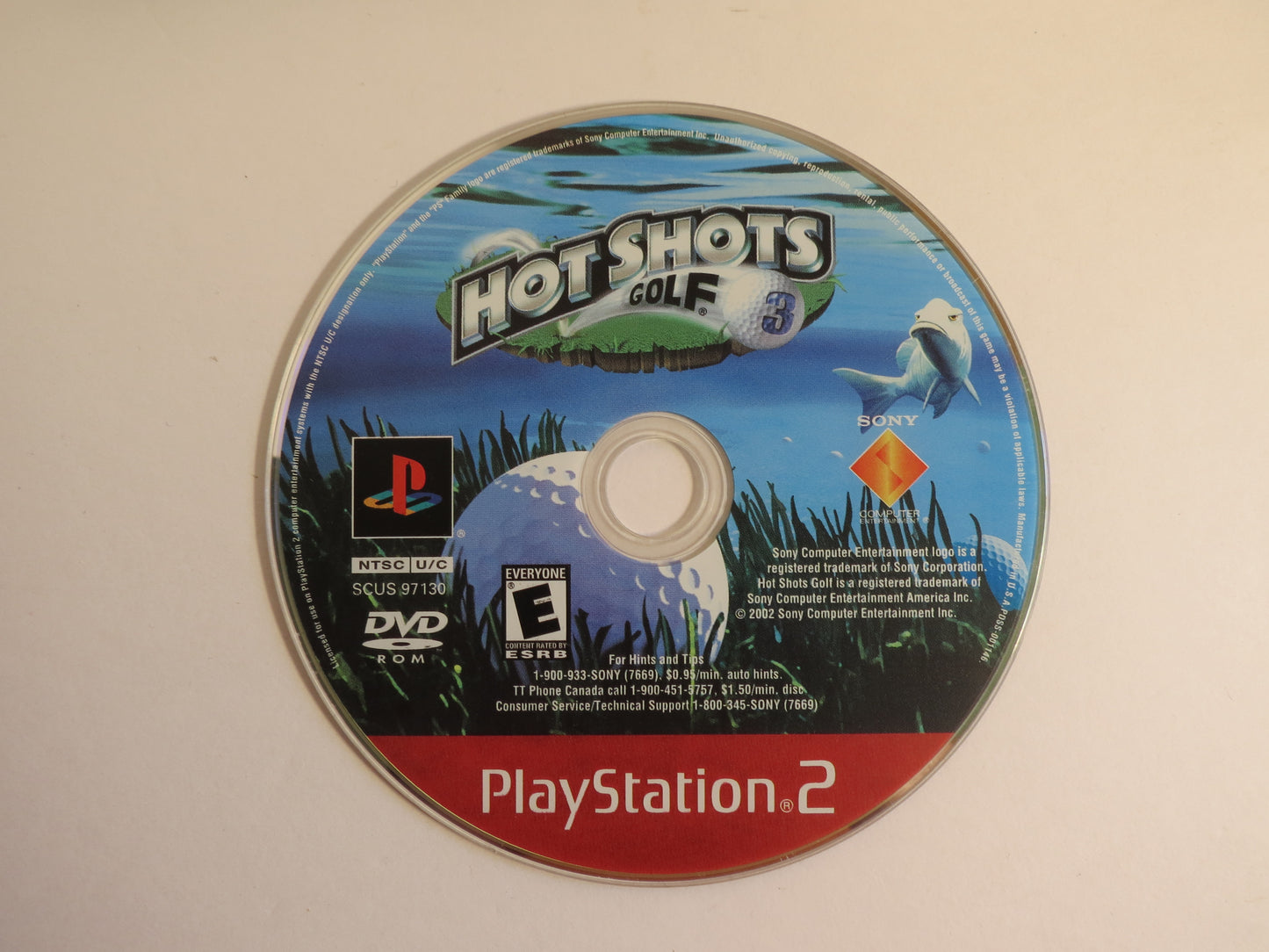 Hot Shots Golf 3 Greatest Hits Playstation 2 PS2 Game CIB
