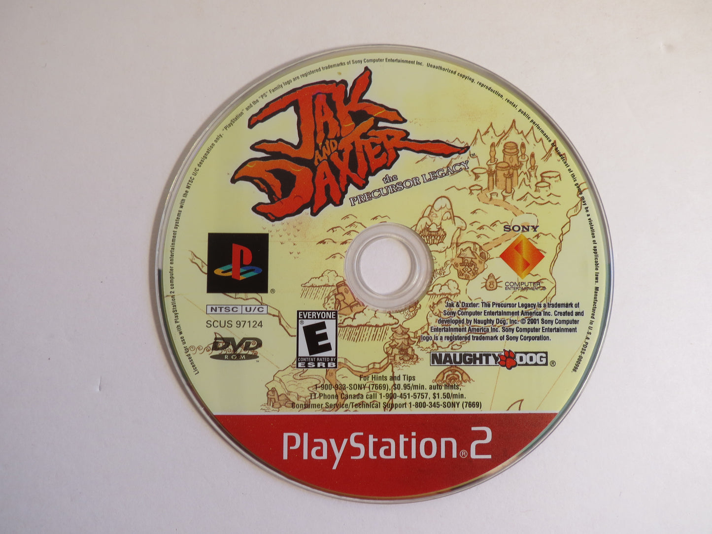 Jak and Daxter Greatest Hits Playstation 2 PS2 Game CIB