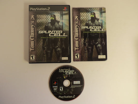 Splinter Cell Playstation 2 PS2 Game CIB
