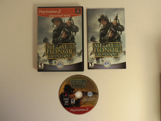 Medal of Honor Frontline Greatest Hits Playstation 2 PS2 Game CIB