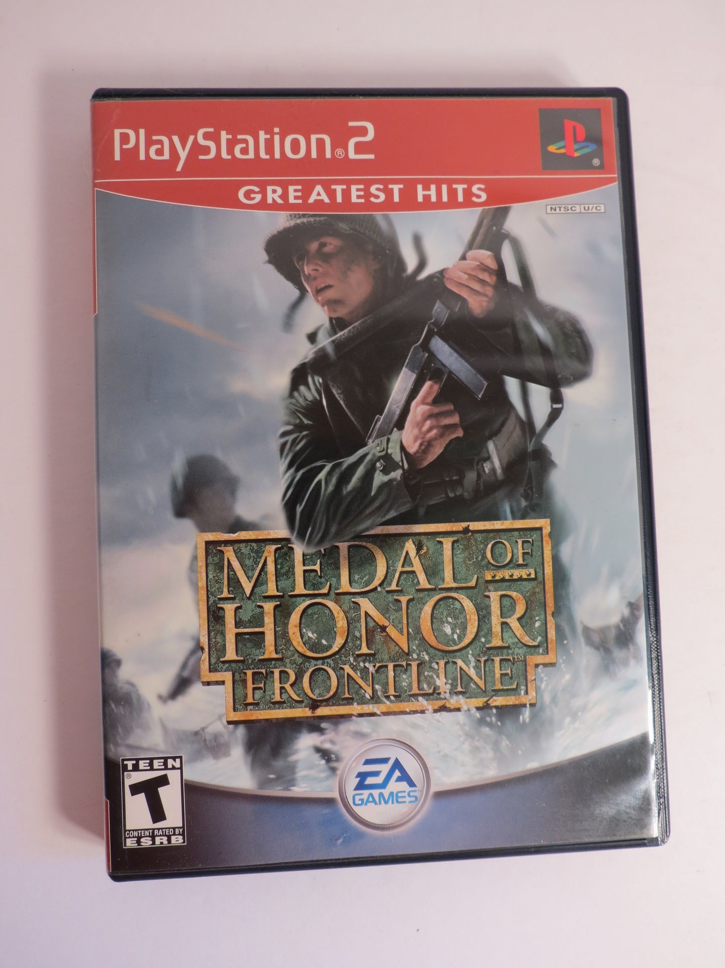 Medal of Honor Frontline Greatest Hits Playstation 2 PS2 Game CIB