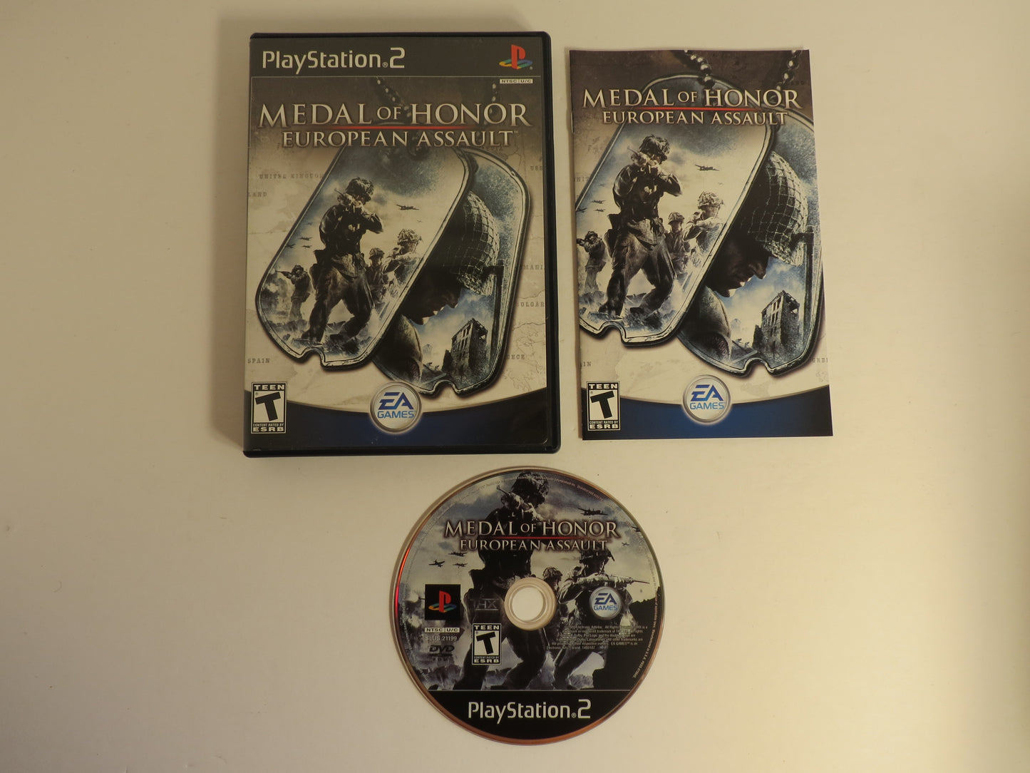Medal of Honor European Assault Playstation 2 PS2 Game CIB