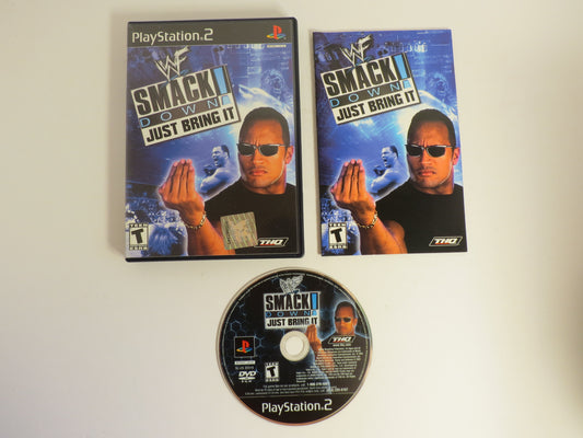 WWE Smack Down! Just Bring It Playstation 2 PS2 Game CIB