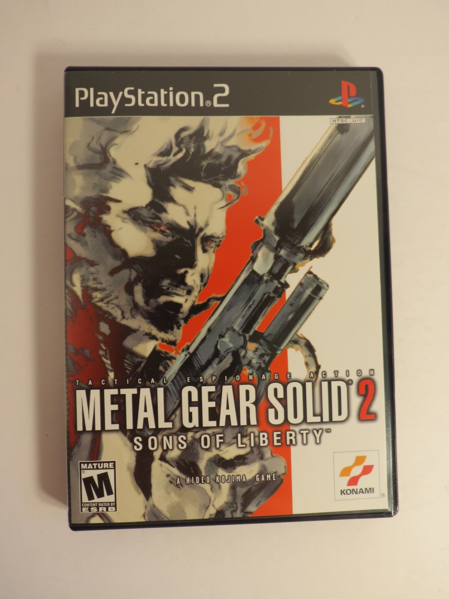 Metal Gear Solid 2 Sons of Liberty Playstation 2 PS2 Game CIB