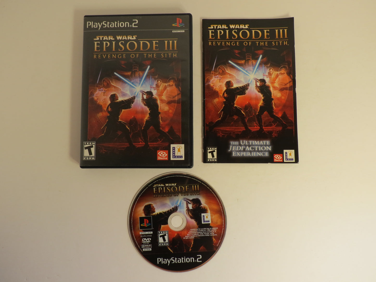 Star Wars Episode III Revenge of the Sith Playstation 2 PS2 Game CIB