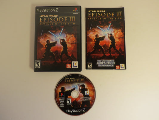 Star Wars Episode III Revenge of the Sith Playstation 2 PS2 Game CIB