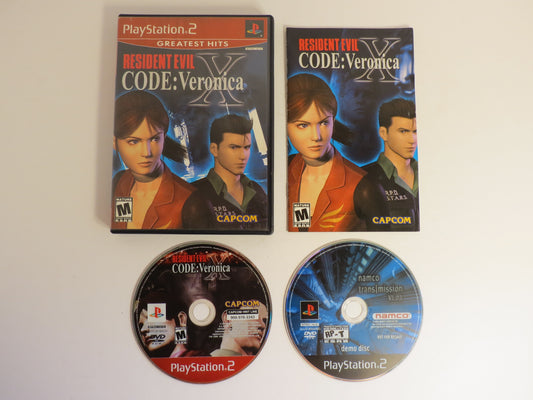 Resident Evil Code Veronica X Greatest Hits Playstation 2 PS2 Game CIB