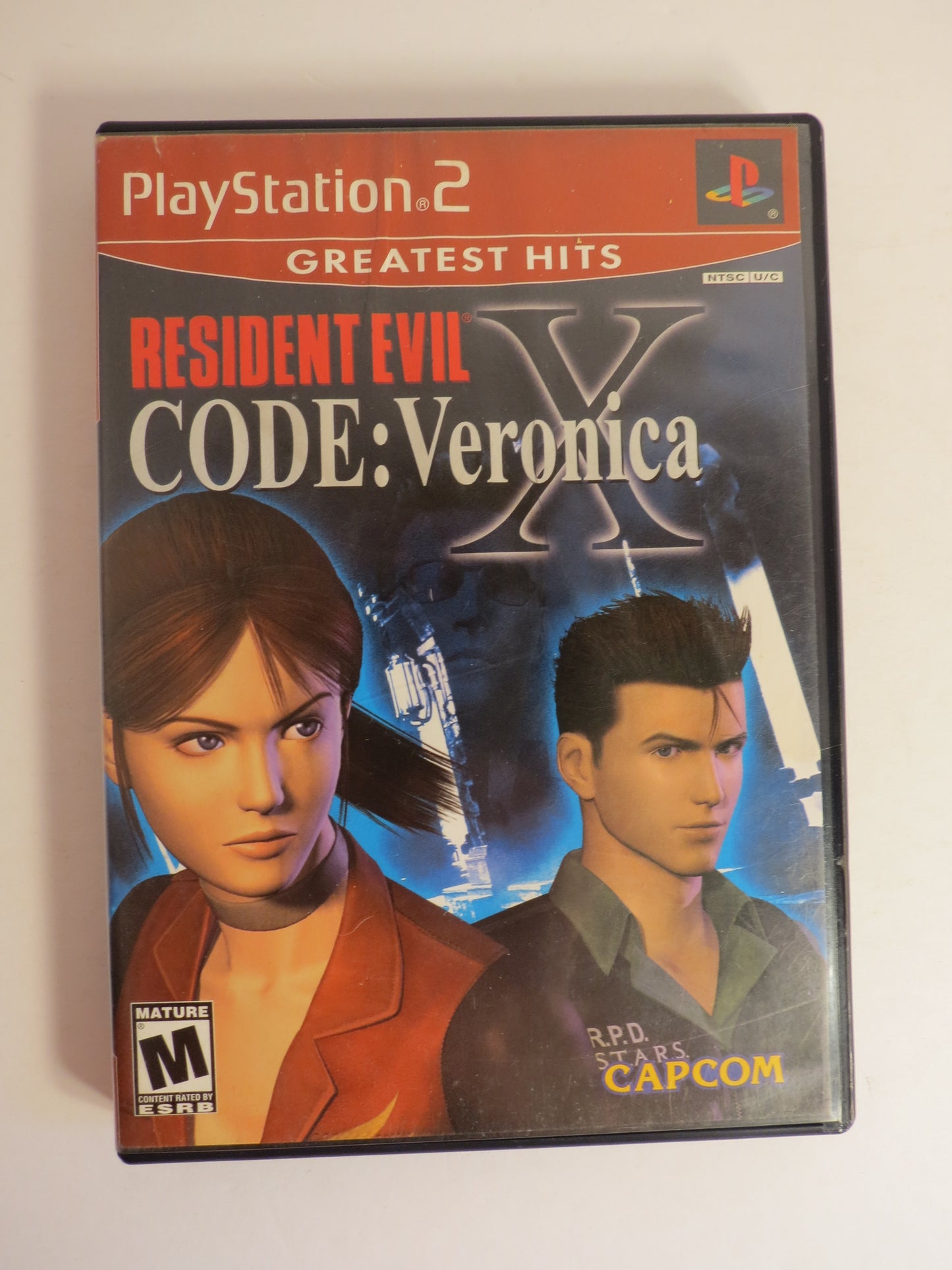 Resident Evil Code Veronica X Greatest Hits Playstation 2 PS2 Game CIB