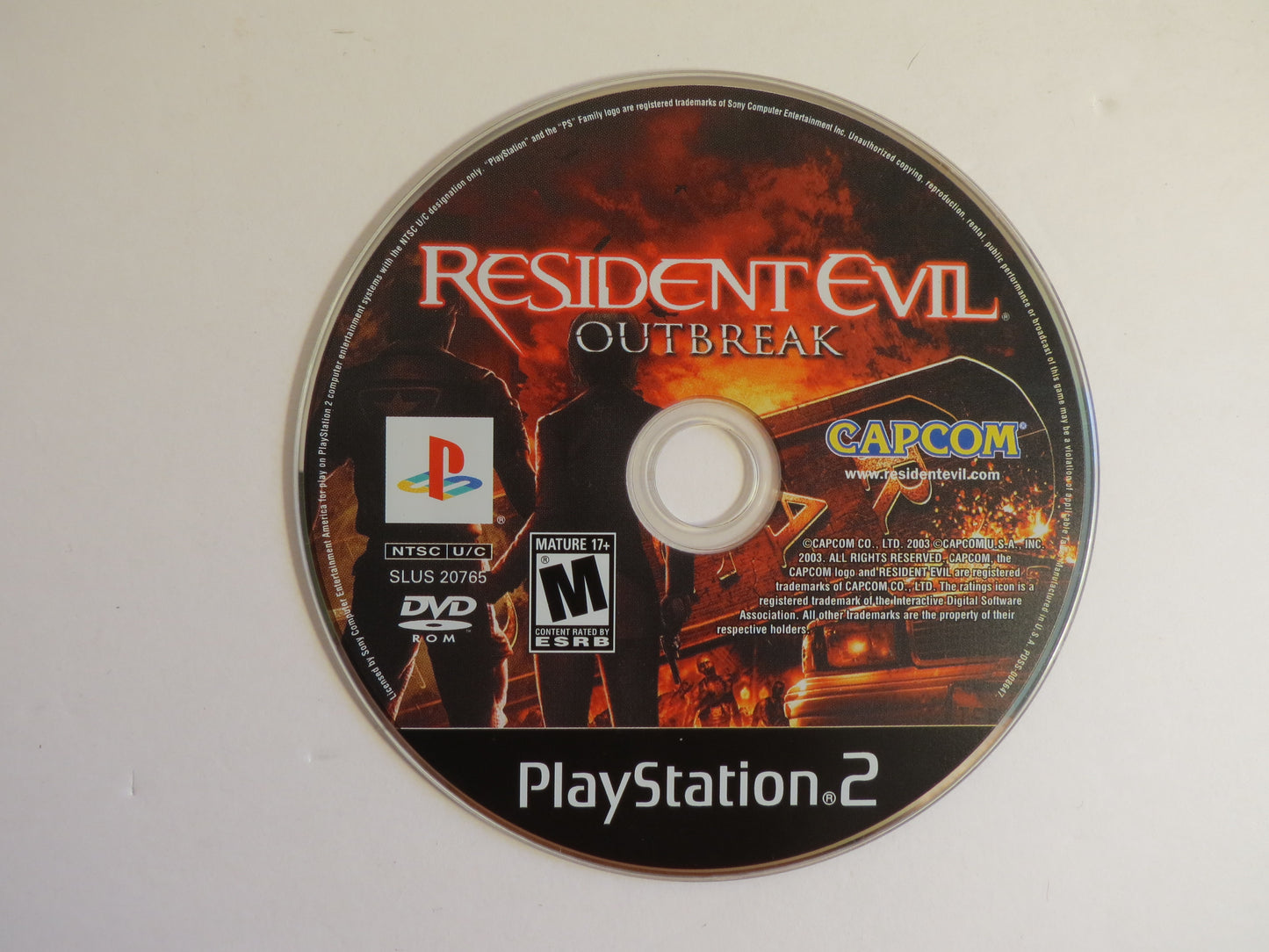 Resident Evil Outbreak Playstation 2 PS2 Game CIB