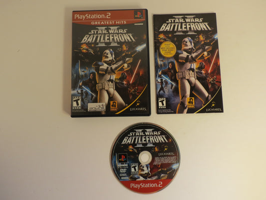 Star Wars Battlefront II Greatest Hits Playstation 2 PS2 Game CIB