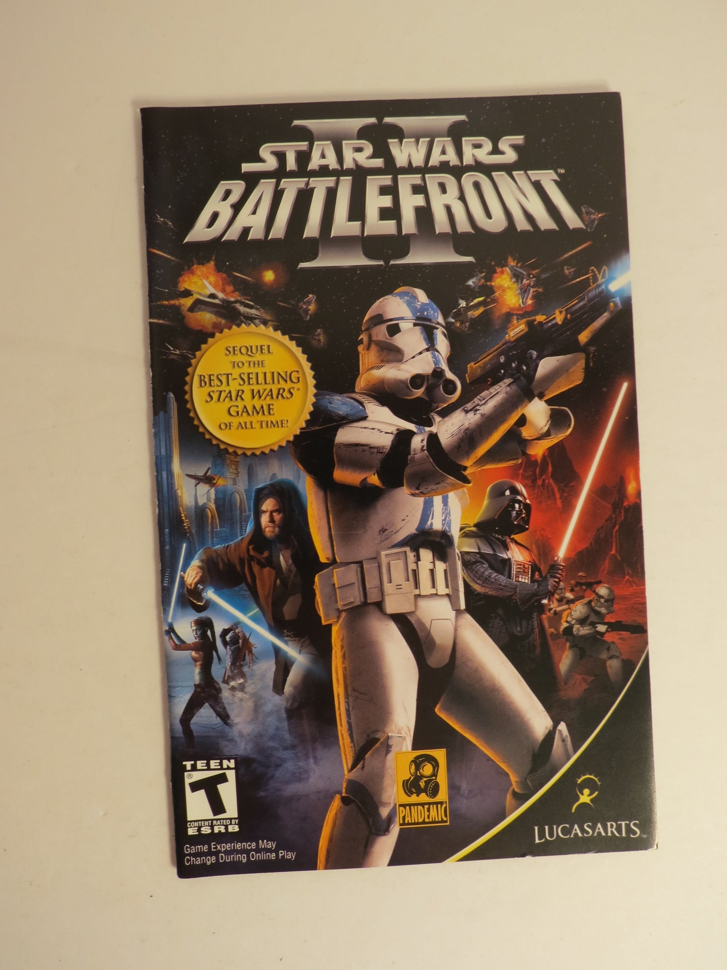 Star Wars Battlefront II Greatest Hits Playstation 2 PS2 Game CIB