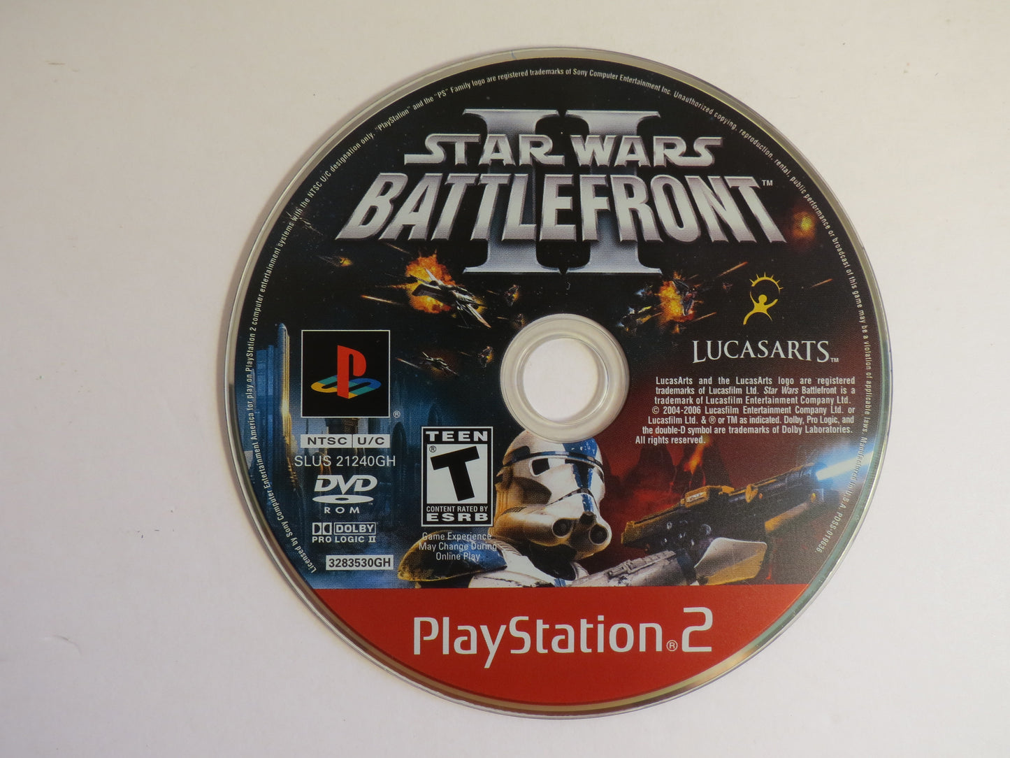 Star Wars Battlefront II Greatest Hits Playstation 2 PS2 Game CIB
