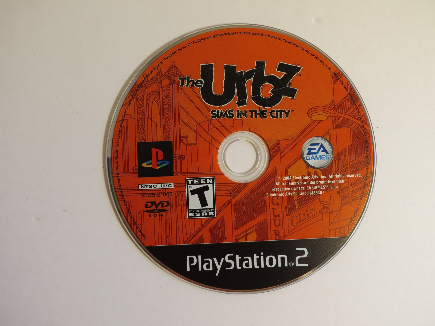 The Urbz Sims in the City Playstation 2 PS2 Game CIB