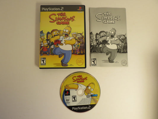 The Simpsons Game Playstation 2 PS2 Game CIB