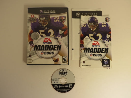 Madden 2005 Nintendo Gamecube Game CIB