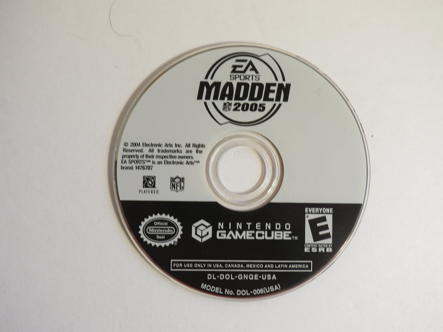 Madden 2005 Nintendo Gamecube Game CIB