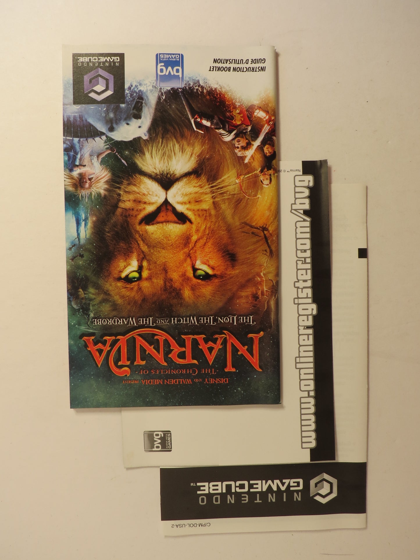 The Chronicles of Narnia Nintendo Gamecube Game CIB