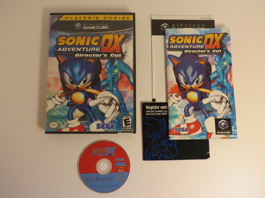 Sonic Adventure DX Player's Choice Nintendo Gamecube Game CIB
