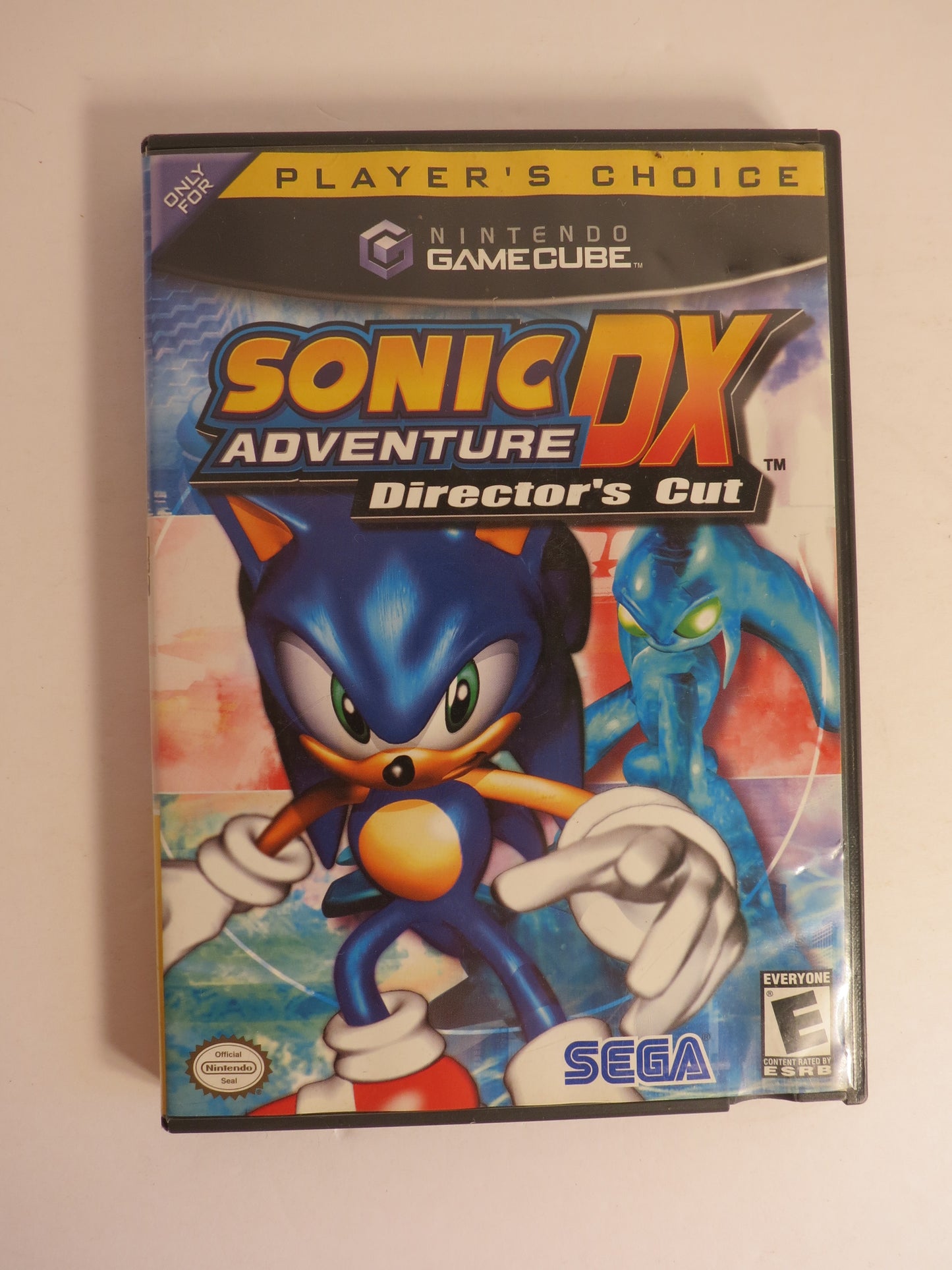 Sonic Adventure DX Player's Choice Nintendo Gamecube Game CIB