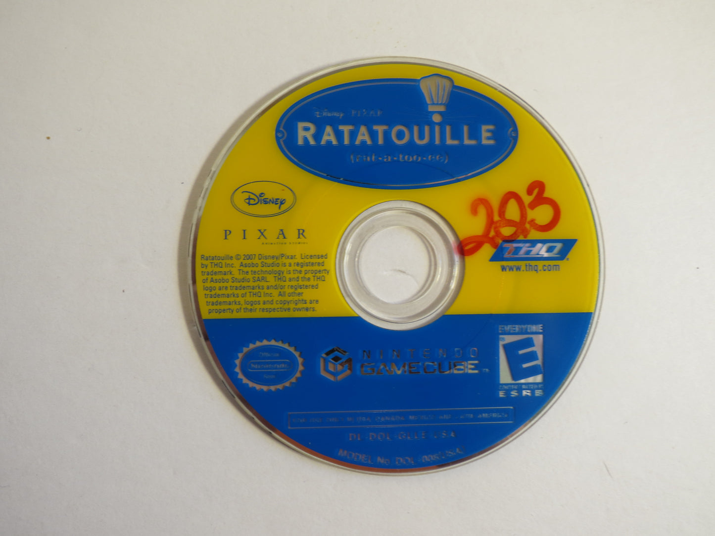 Ratatouille Nintendo Gamecube Game CIB