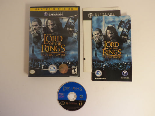 The Lord of the Rings: The Two Towers Player's Choice Nintendo Gamecube Game CIB