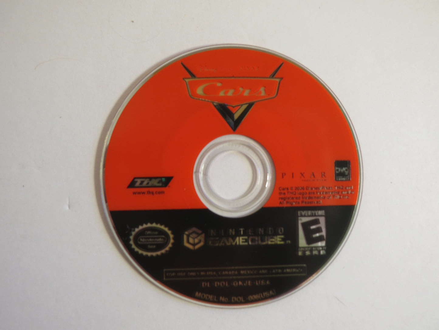 Cars Nintendo Gamecube Game CIB