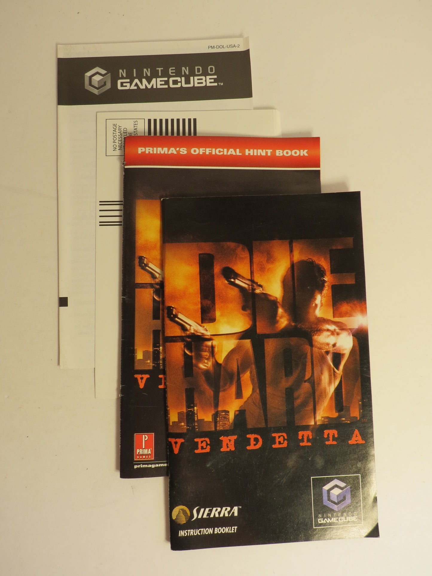 Die Hard Vendetta Nintendo Gamecube Game CIB