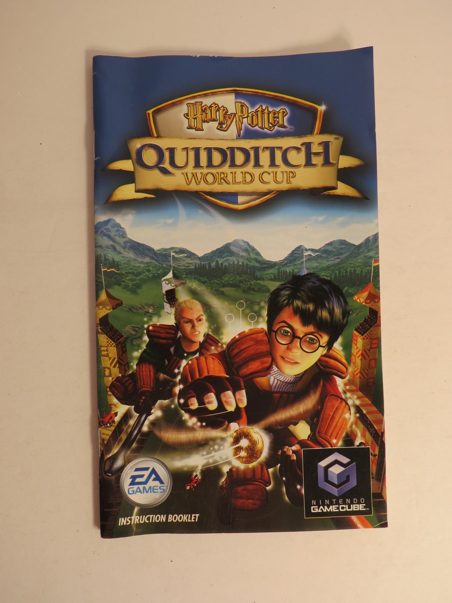 Harry Potter Quidditch World Cup Nintendo Gamecube Game CIB