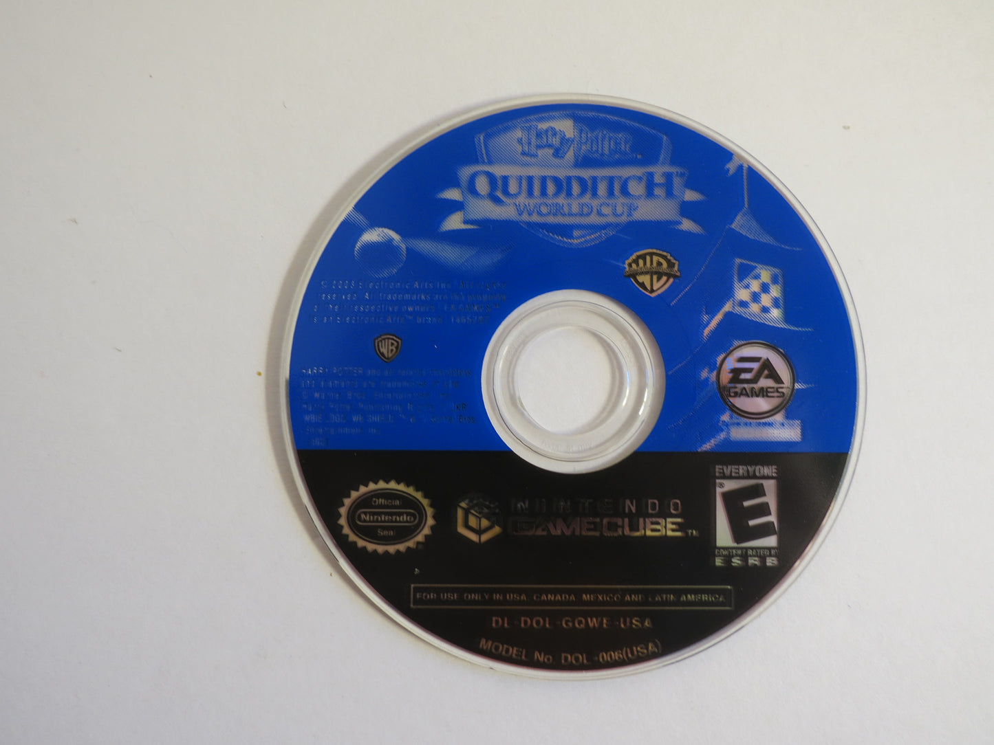 Harry Potter Quidditch World Cup Nintendo Gamecube Game CIB