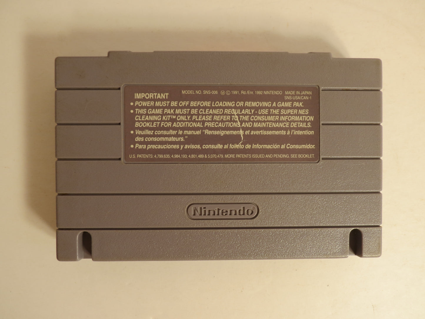 Rise of the Phoenix Super Nintendo SNES Game