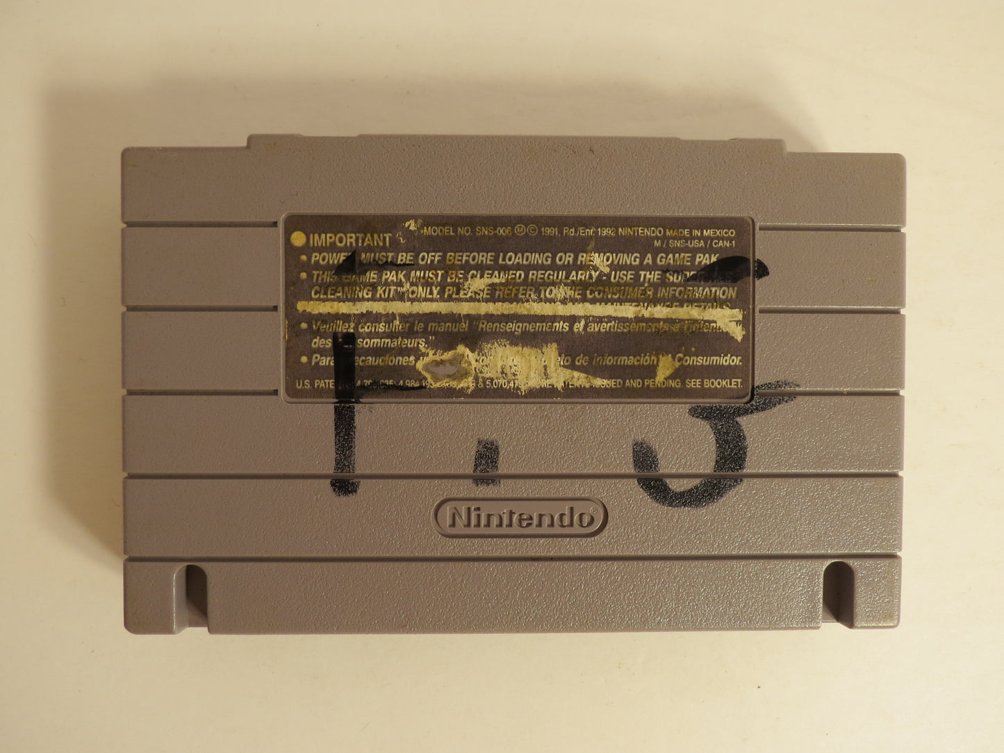 Marvel Super Heroes In War of the Gems Super Nintendo SNES Game
