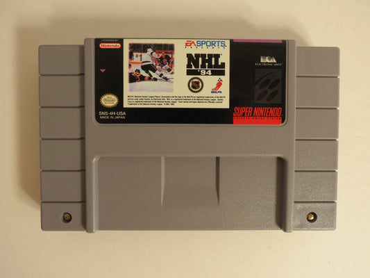 NHL '94 Super Nintendo SNES Game