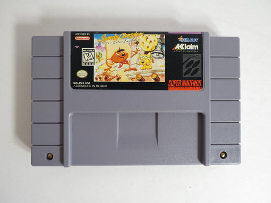 Speedy Gonzales Los Gatos Bandidos Super Nintendo SNES Game