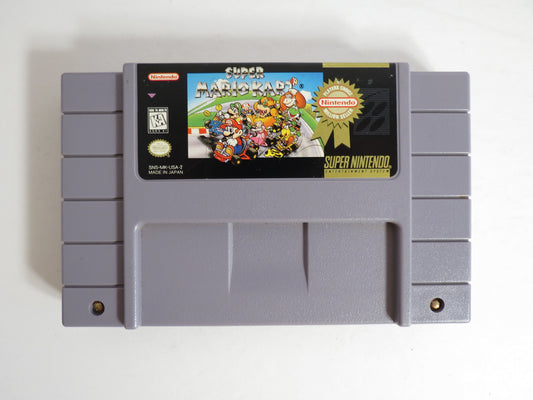 Super Mario kart Player's Choice Super Nintendo SNES Game