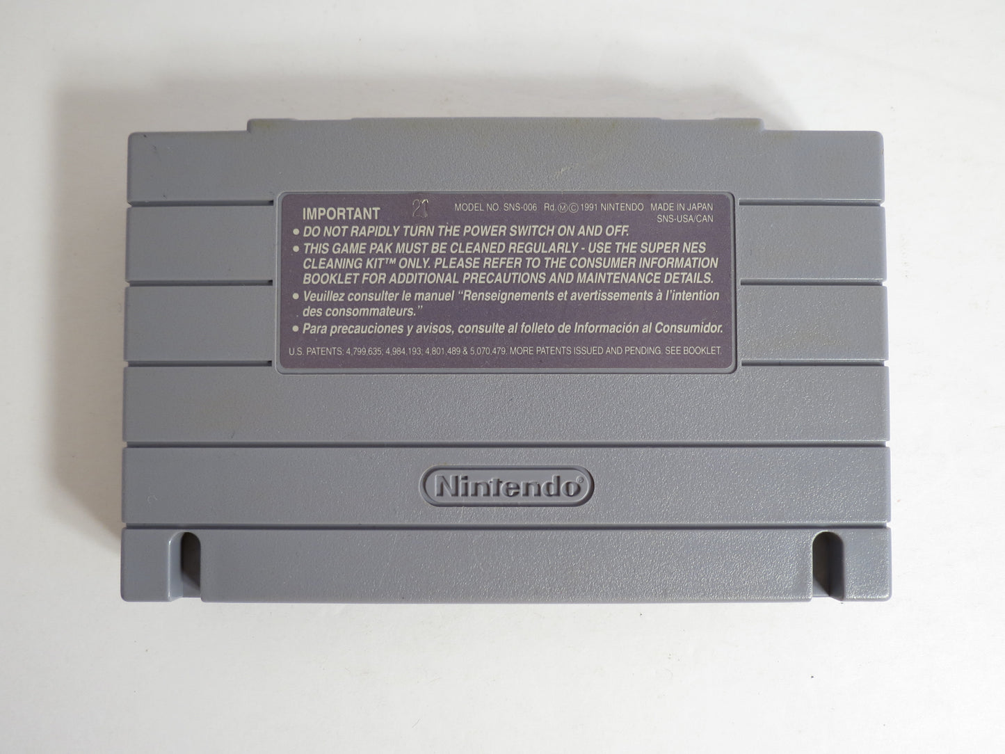 Wheel of Fortune Super Nintendo SNES Game