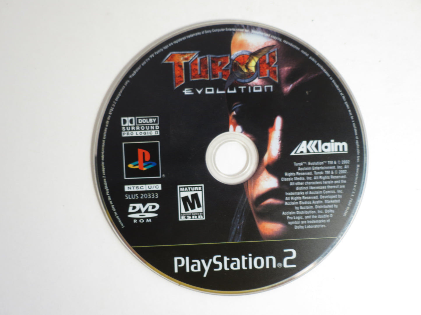 Turok Evolution Playstation 2 PS2 Game CIB