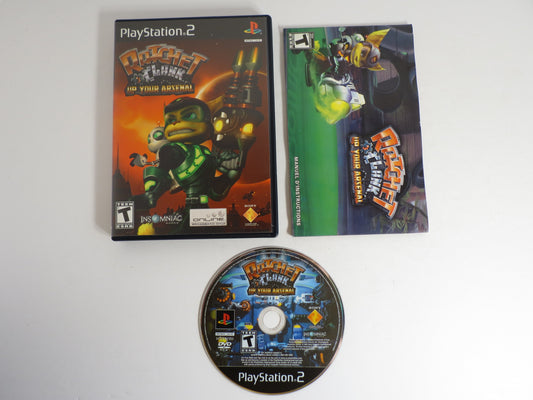 Ratchet & Clank: Up Your Arsenal Playstation 2 PS2 Game CIB