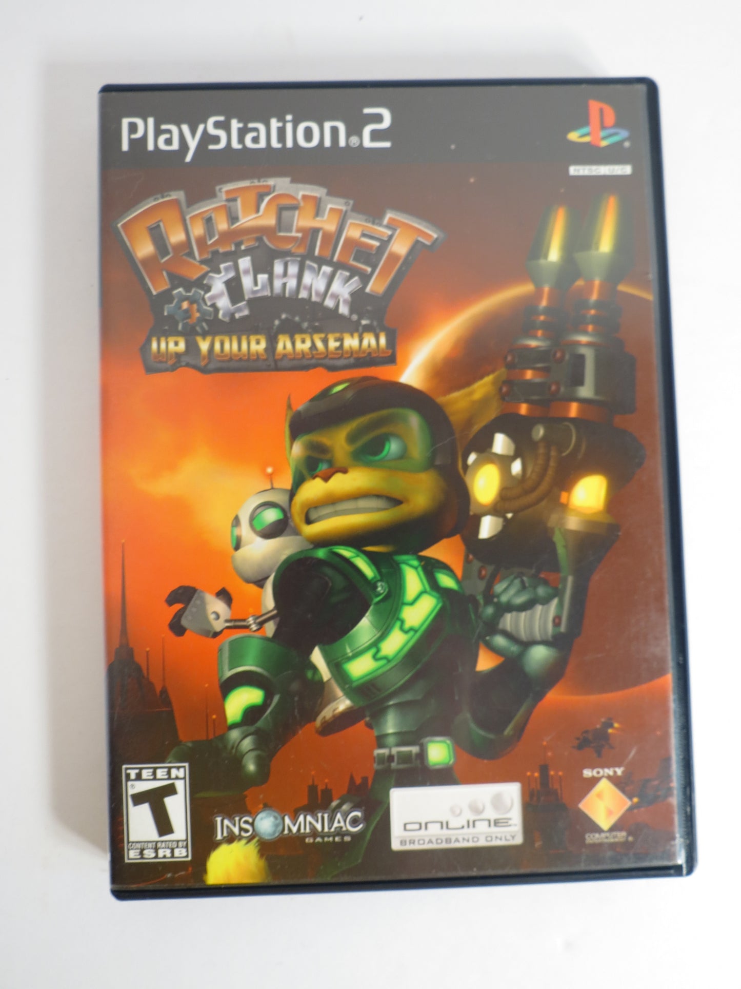 Ratchet & Clank: Up Your Arsenal Playstation 2 PS2 Game CIB
