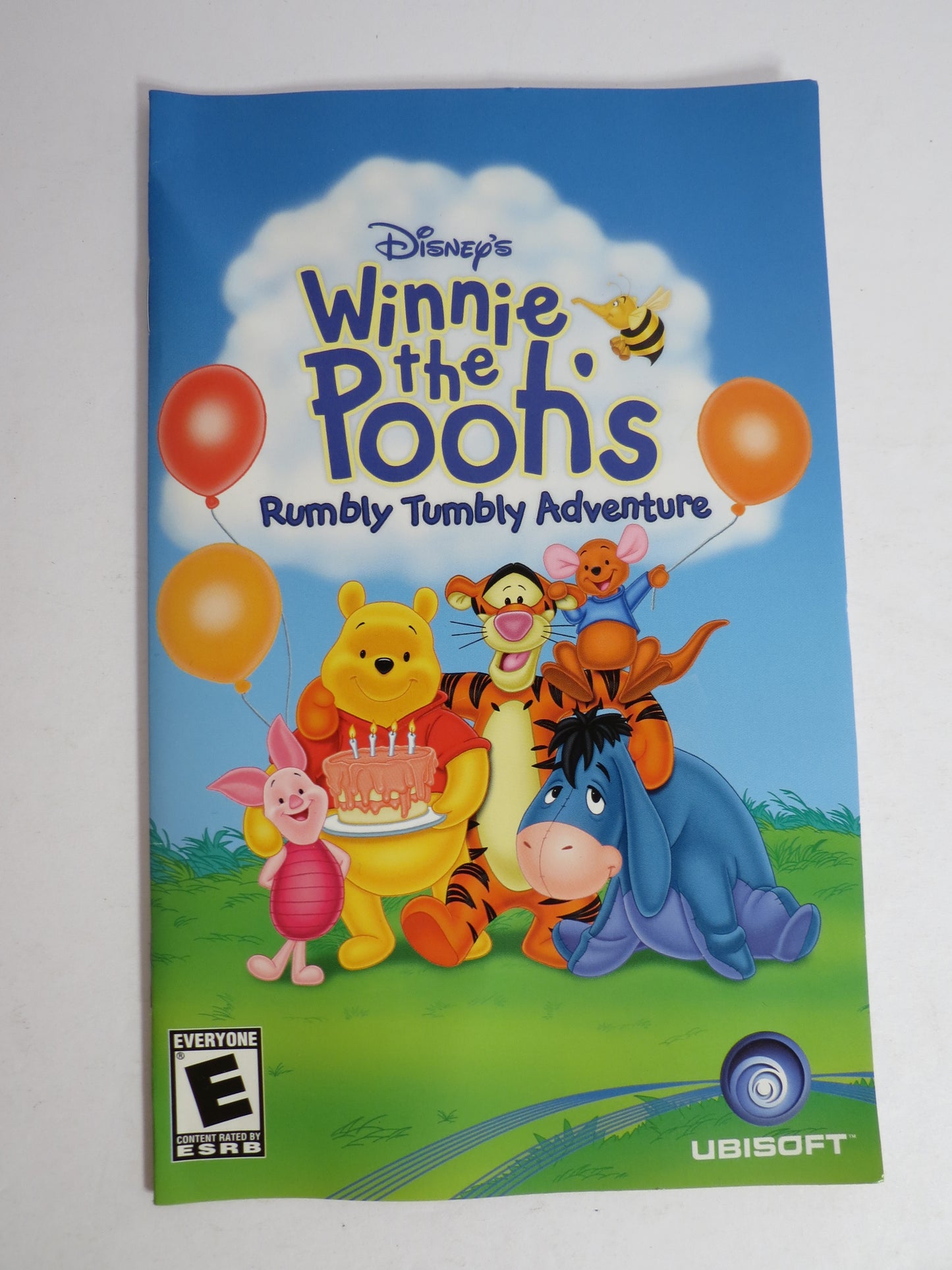 Winnie the Pooh's Rumbly Tumbly Adventure Playstation 2 PS2 Game CIB